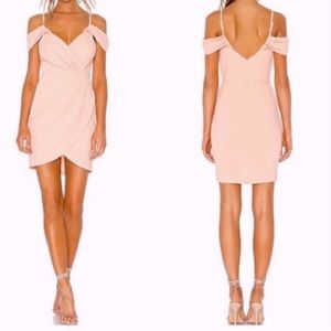 REVOLVE By the way Brenda drapey shoulder dress size S party mini spring summer